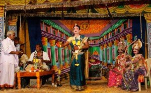 ದ್ರೌಪದಿಯ ಪಾತ್ರಧಾರಿಯ ಅಭಿನಯ