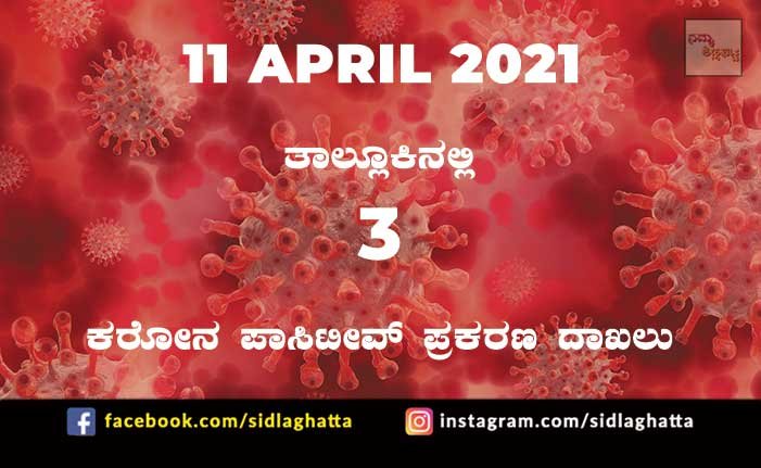 11apr3 Sidlaghatta covid 19 positive cases report 11 april 2021