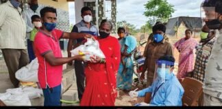 Sidlaghatta Covid Relief Specially Abled