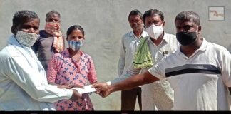 S N Kria Trust Anjinappa Puttu Help Farmer Rain Affected