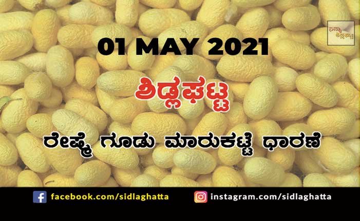 1may3 Silk cocoon Sidlaghatta Market May 01 2021
