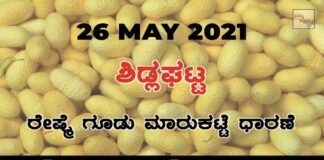 Silk cocoon Sidlaghatta Cocoon Raw Silk Industry Business Market May 26 2021