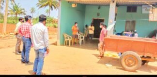 Sidlaghatta Village covid Care Centre Awareness to enroll