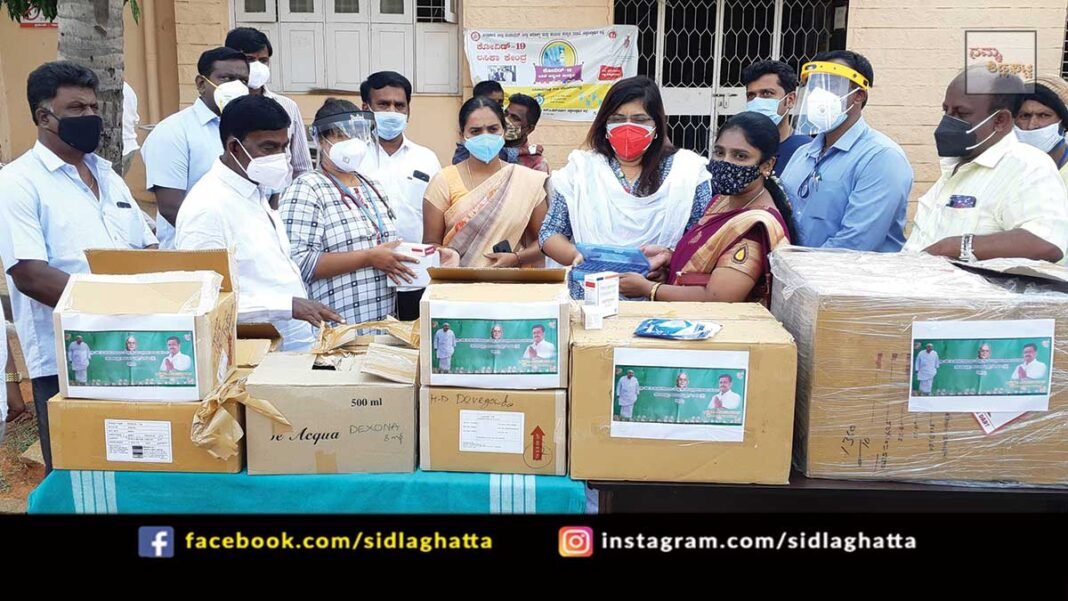 Medicines to governemnt hospital melur ravikumar
