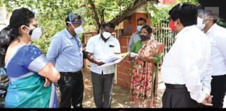 Chikkaballapur District Commissioner R Latha Visit Sidlaghatta Melur Covid Task force Revision