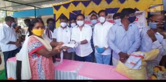 ABD Groups Ambulance Service for Covid Health Relief Sidlaghatta