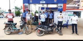 Pertol Diesel Price Hike Protest Sidlaghatta NSUI