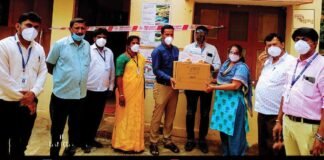 Dharmasthala Gramabhivruddi Sangha Sidlaghatta Government Hospital Medicines Donation