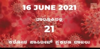 Sidlaghatta Covid-19 Positive covid sidlaghatta Taluk coronavirus cases june 16