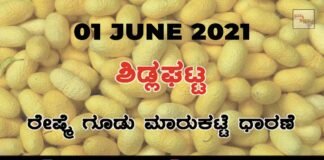 Silk cocoon Sidlaghatta Cocoon Raw Silk Industry Business Market June 1 2021