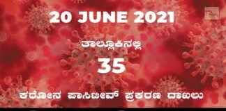 Sidlaghatta Covid-19 Positive covid sidlaghatta Taluk coronavirus cases june 20