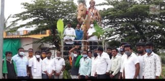 Kempegowda Jayanti Celebration Sidlaghatta