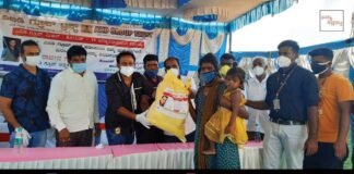 ABD Group Ration Kit Distribution at Hosapete Sidlaghatta Taluk