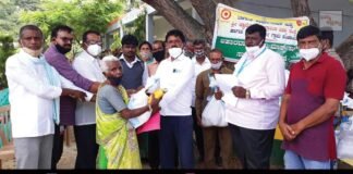 Sidlaghatta Kundalagurki Covid Warriors Safety Kits Distribution