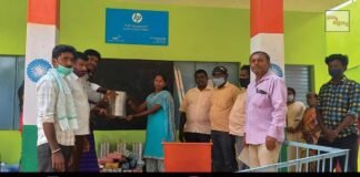 Sidlaghatta Tummahanahalli HP SRF Foundation Smart Class Government School Upgardation