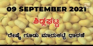 Chikkaballapur District Sidlaghatta silk Cocoon Market Daily Rate