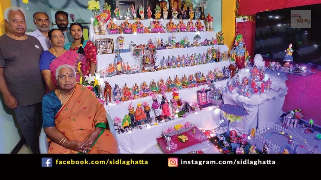 Navaratri Festival Celebration Gombe Habba sidlaghatta