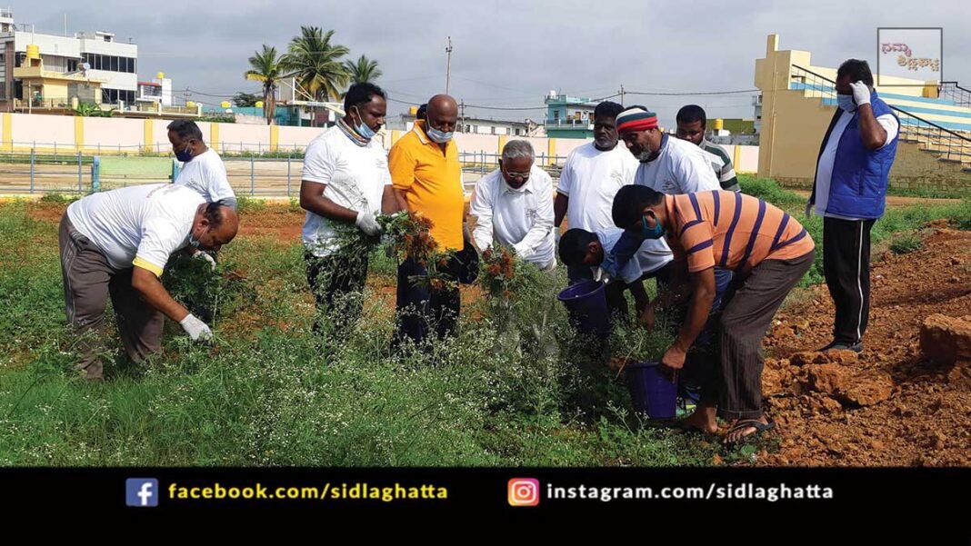 Sidlaghatta Nehru Stadium Development V Muniyappa