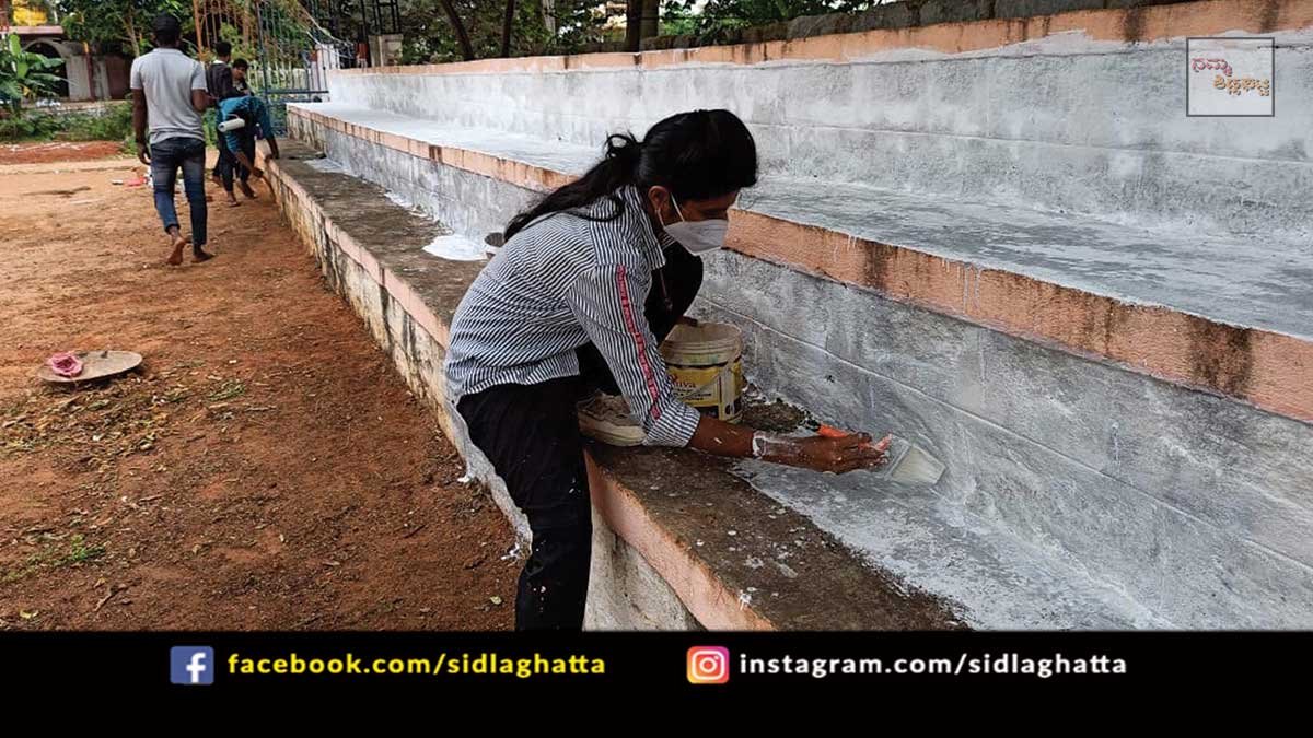 10dec1a kecchedeya kannadati Akka Anu Visit Appegowdanahalli Government school Sidlaghatta
