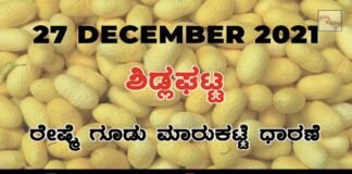 Sidlaghatta silk Cocoon Market Rate Today