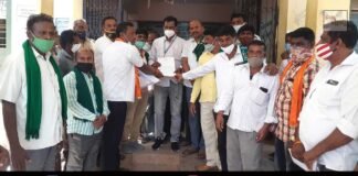 Sidlaghatta Kisan Sangha Farmers Protest
