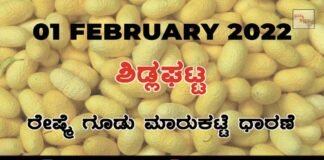 Sidlaghatta silk Cocoon Market Rate Today