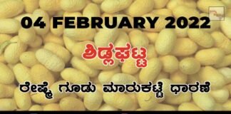 Sidlaghatta silk Cocoon Market Rate Today