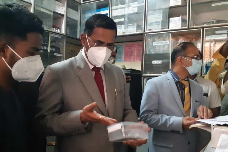 Sidlaghatta Government Hospital Judge Inspection