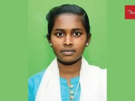 SSLC Revaluation Topper Nidhishree from The Crescent School Sidlaghatta