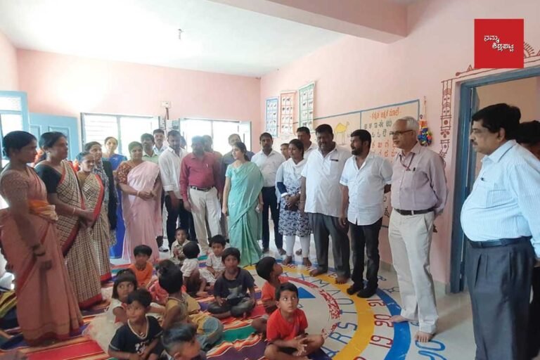 Anur Grama Panchayat Panchayat Raj Centre Government Team visit