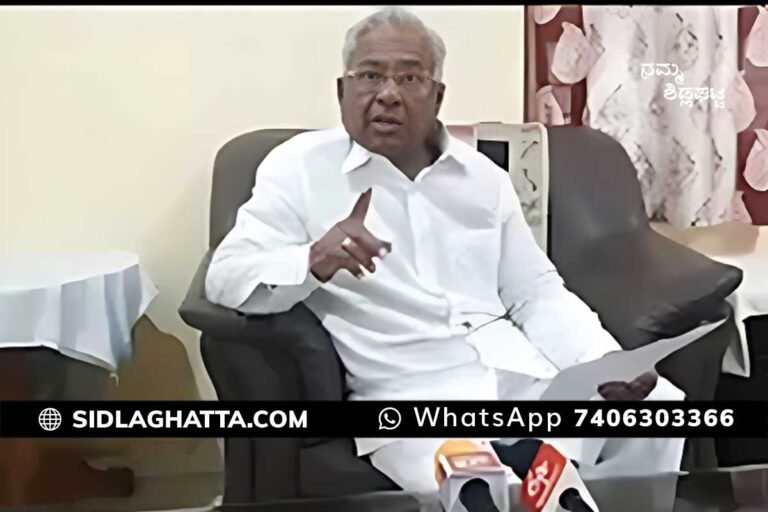 30 Crore bait and demand for Congress tickets: MLA V. Muniyappa is a serious allegation