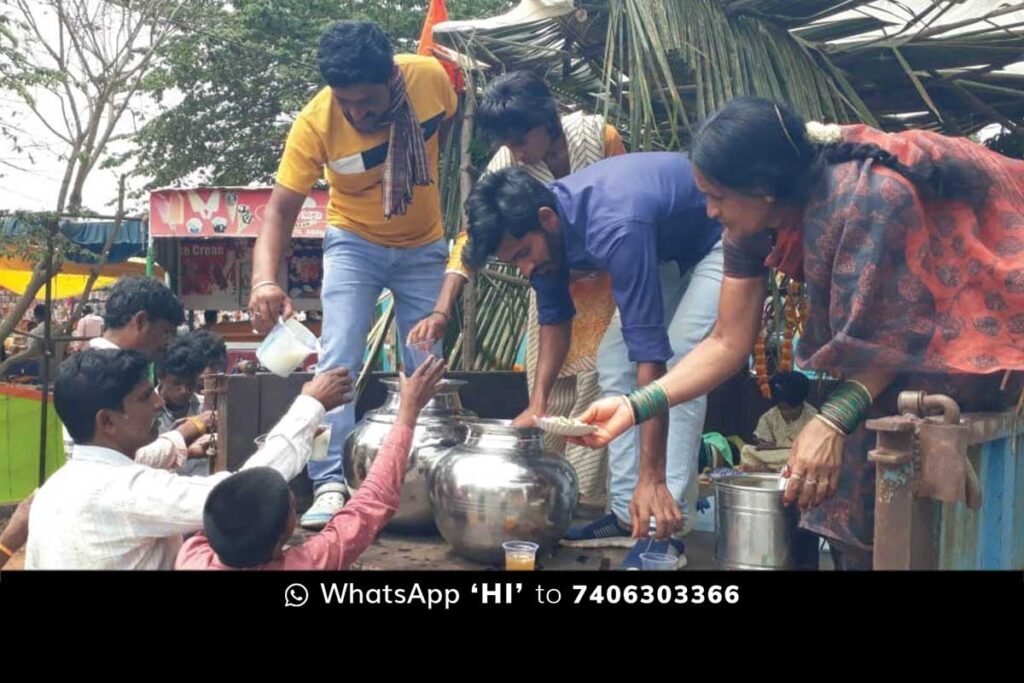 Special pujas were conducted at all the temples, including Sri Rama and Anjaneya temples, and cucumber nambele and panaka were distributed to the devotees.