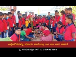Appegowdanahalli Government Senior Primary School in the taluk recently prepared a special dish, "Ragi Shavige," using ragi flour and accompanied by a stew made with jaggery, hasikobbari, kadlepoppu, and kadlebija.