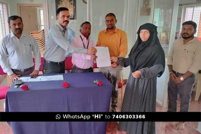 Sidlaghatta SKDRDP Arogya Raksha Cheque Distribution
