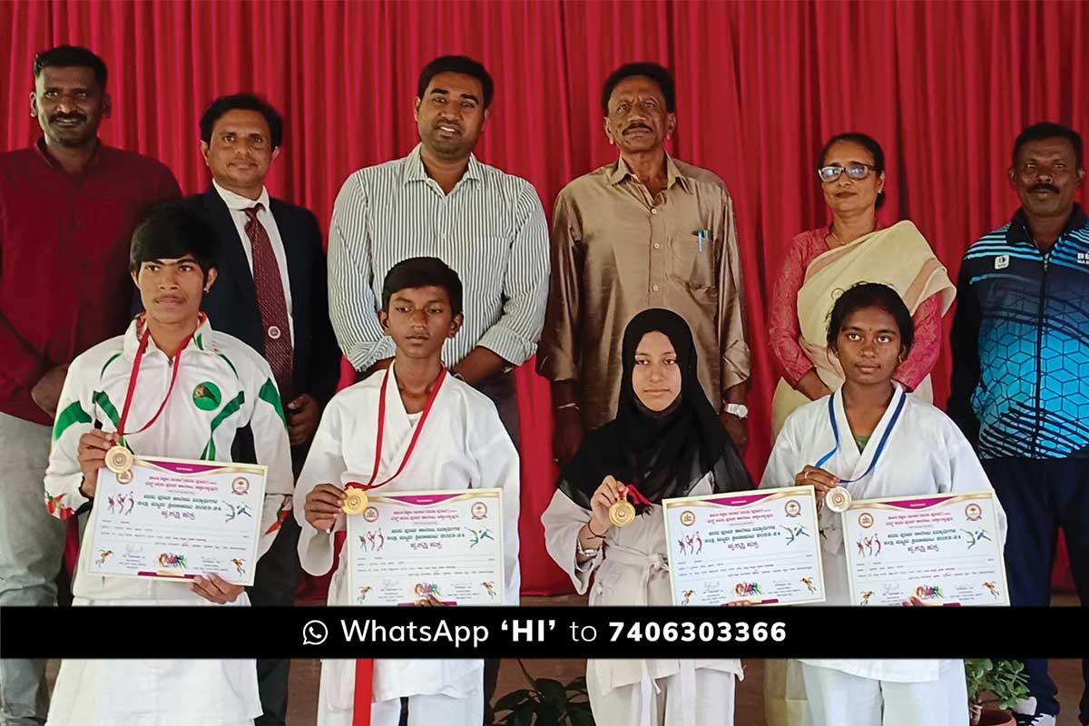 Karate Championship Winners selected for state level