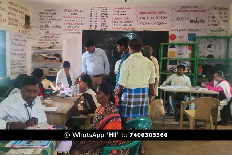 Sidlaghatta Bashettahalli Health Camp
