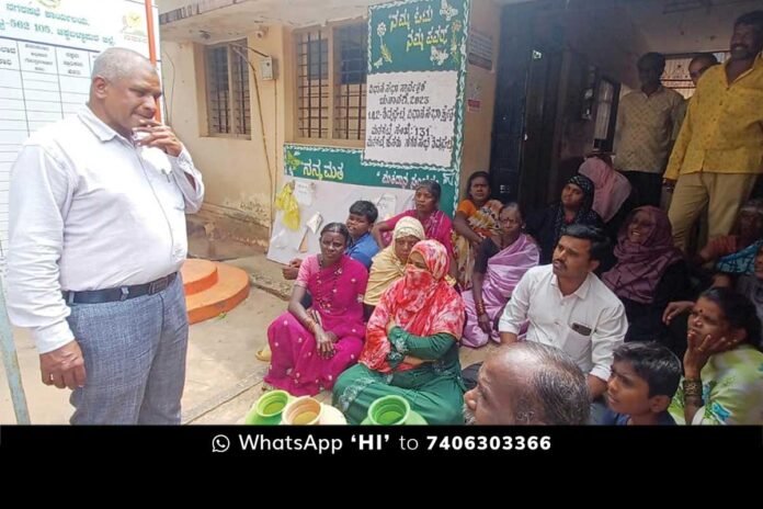 09OctSd02d Sidlaghatta Protest for Drinking Water