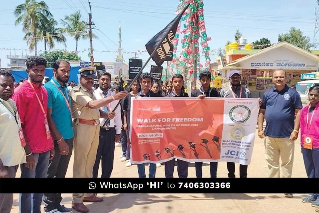 Sidlaghatta human trafficking Awareness
