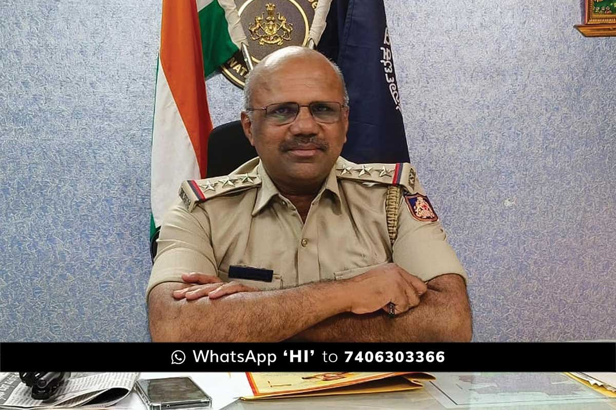 Sidlaghatta New Police CPI M Srinivas takes charge