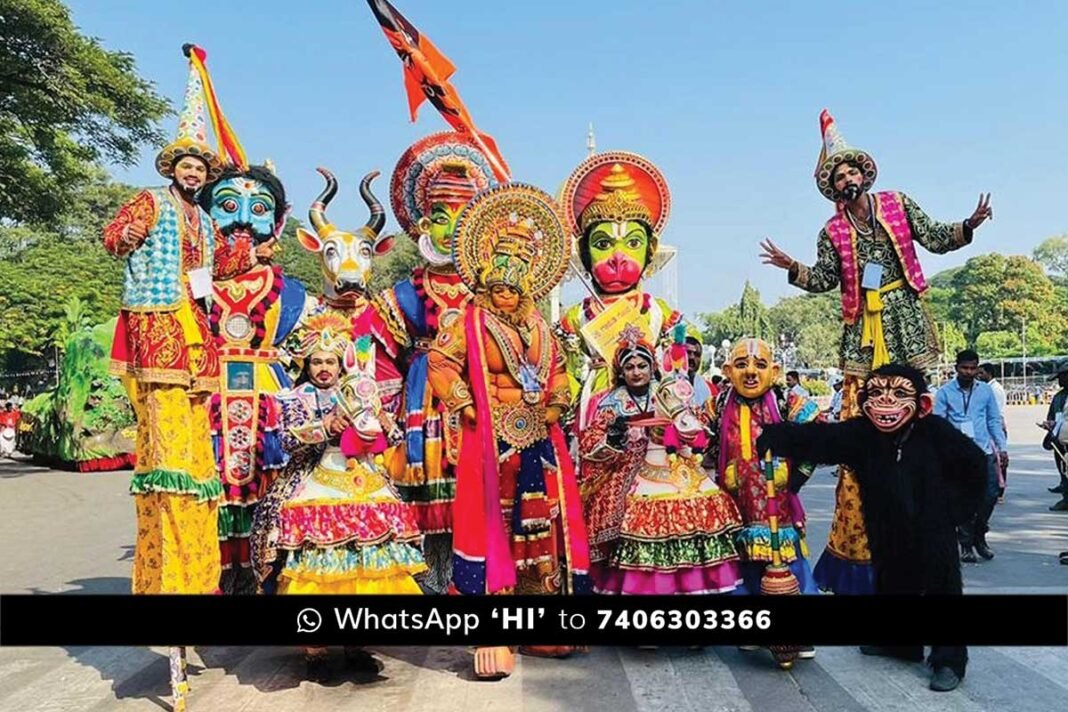 Jangamakote J M Manjunath Folk Art Group Wins Dasara Award