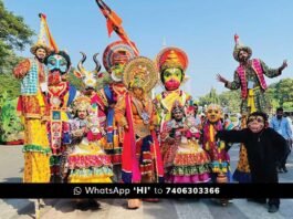 Jangamakote J M Manjunath Folk Art Group Wins Dasara Award