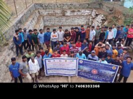 Sheshadripuram College NSS Activity Sidlaghatta Taluk S Devaganahalli Kalyani Cleaning