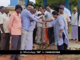 Sidlaghatta J Venkatapura Jal Jeevan Mission Ground Breaking