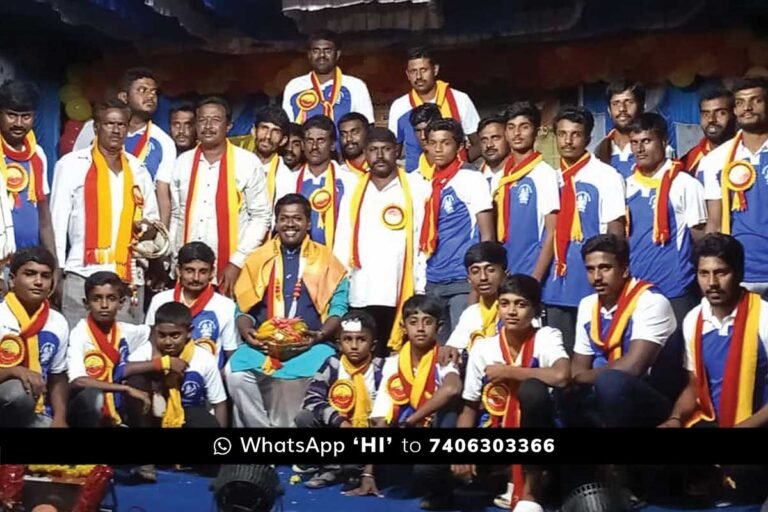 Sidlaghatta Haralahalli Kannada Rajyotsava Celebration and Punith Rajkumar Homage