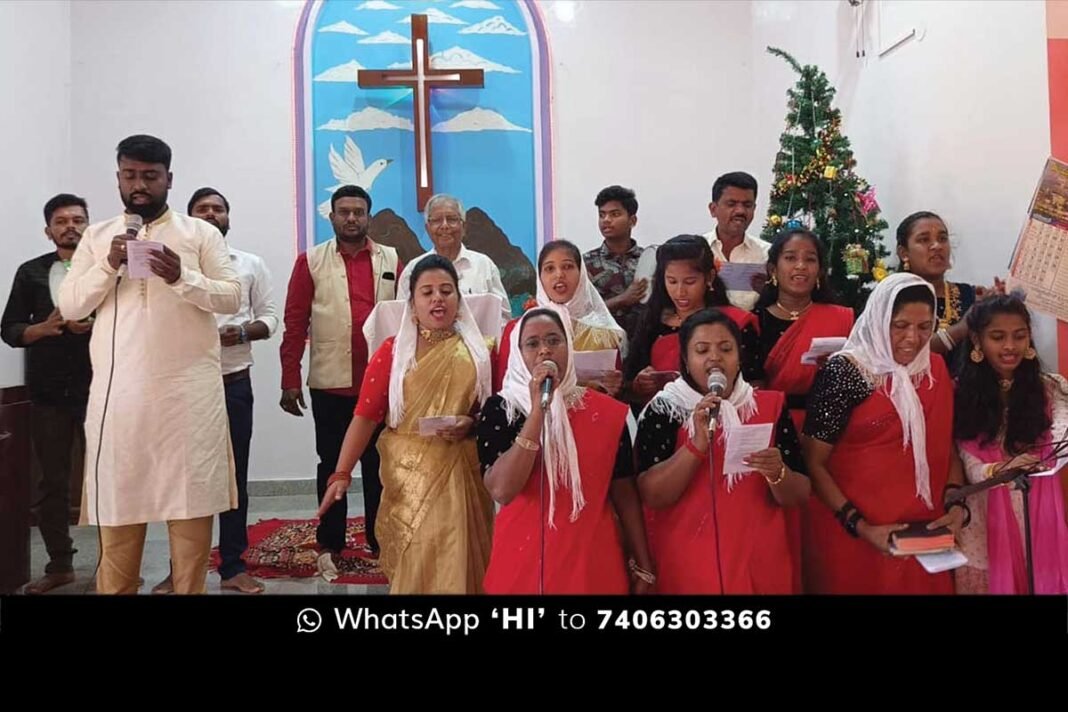 Christmas Celebration in Sidlaghatta