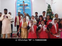 Christmas Celebration in Sidlaghatta