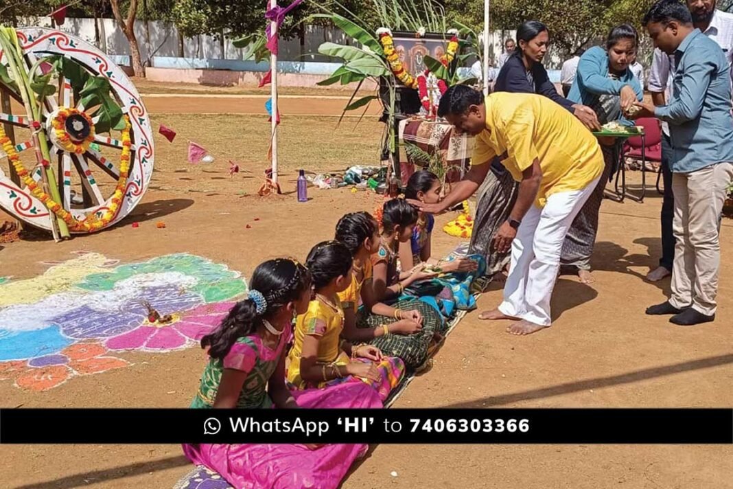 BGS School Sankranti Festival Celebration