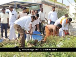 Swachh Mandir Campaign Sidlaghatta