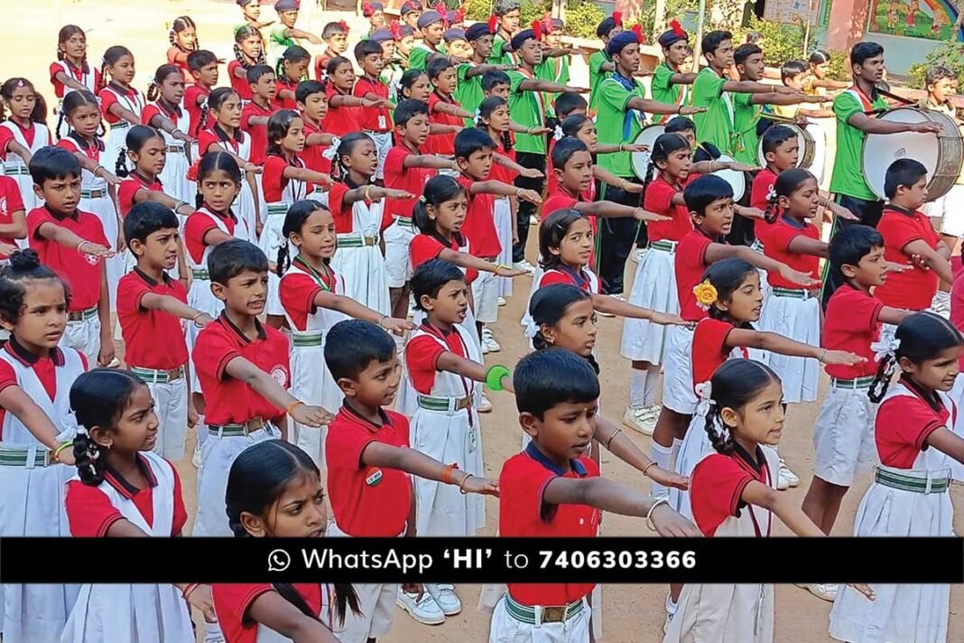 Bhaktarahalli BMV School Republic Day Celebration