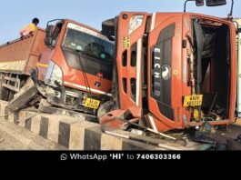 Sidlaghatta Canter Accident